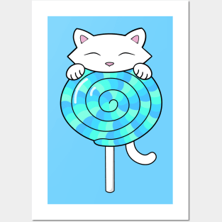 Adorable Kitty Cat Posters and Art